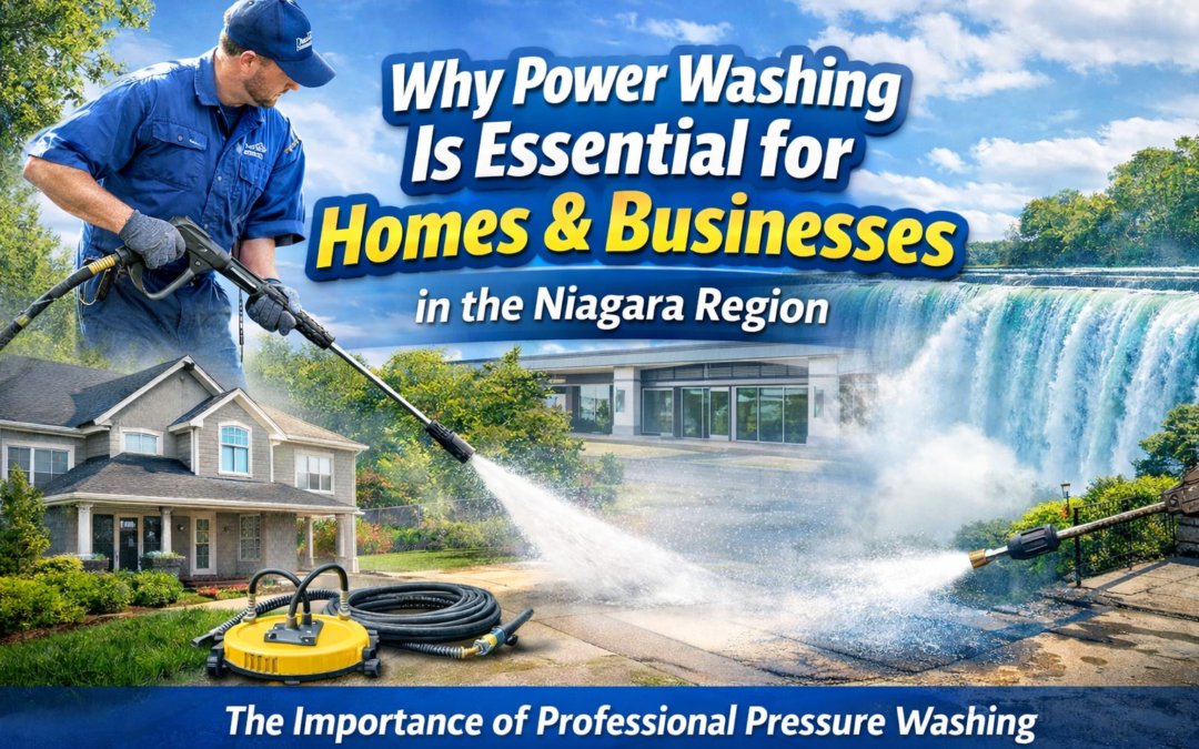Why Power Washing Is Essential for Homes and Businesses in the Niagara Region
